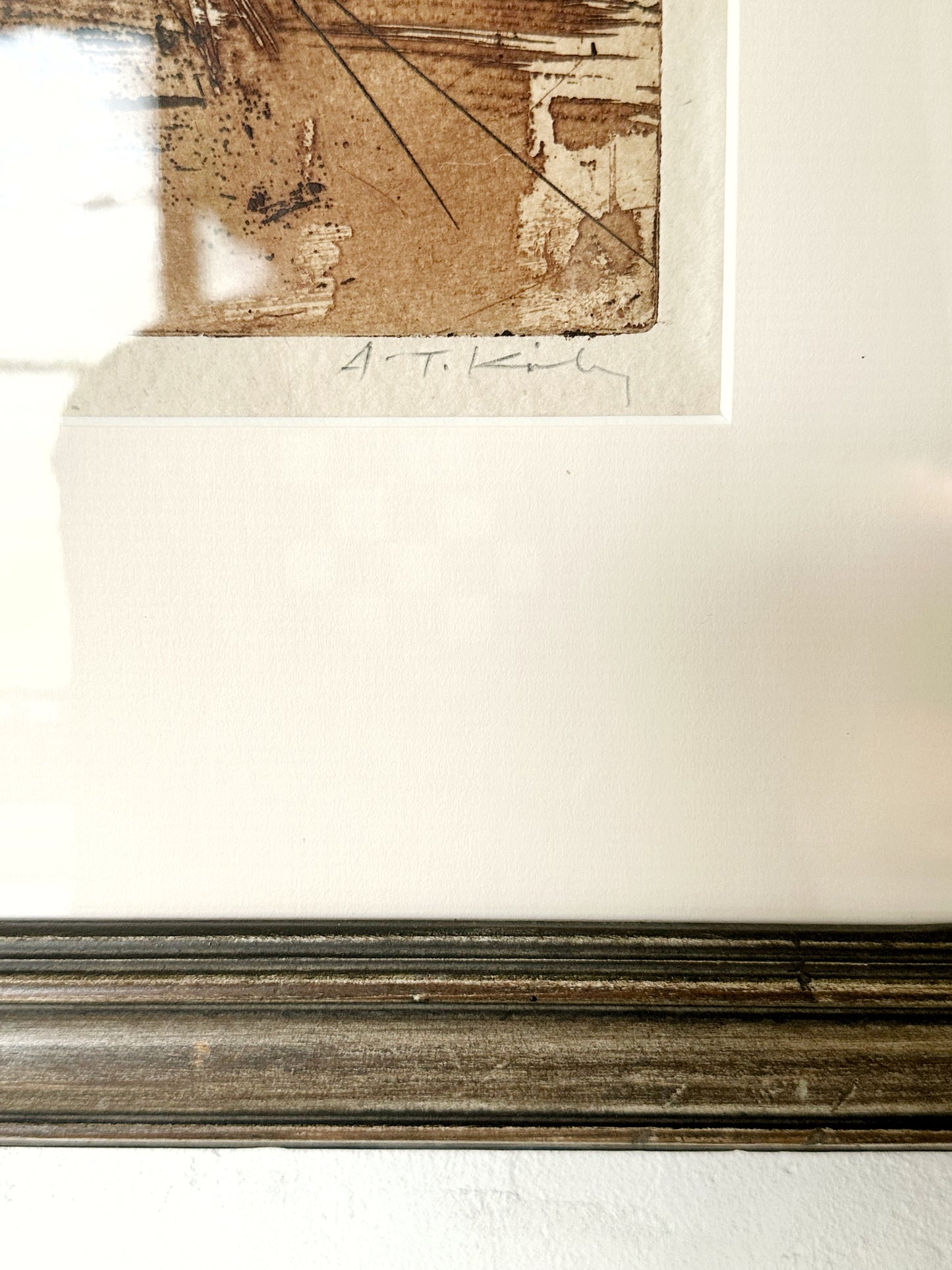Framed Abstract Art Print