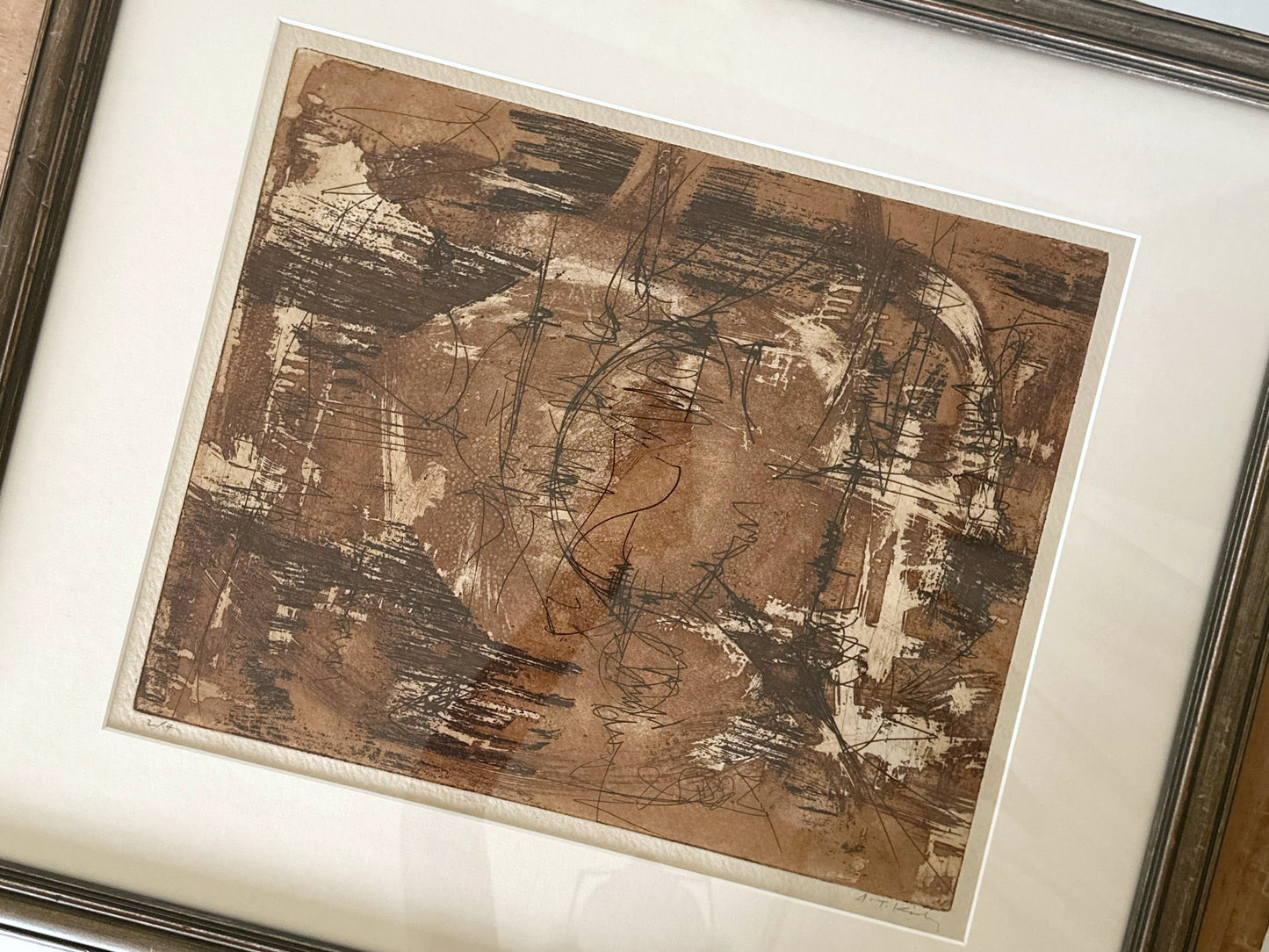 Framed Abstract Art Print