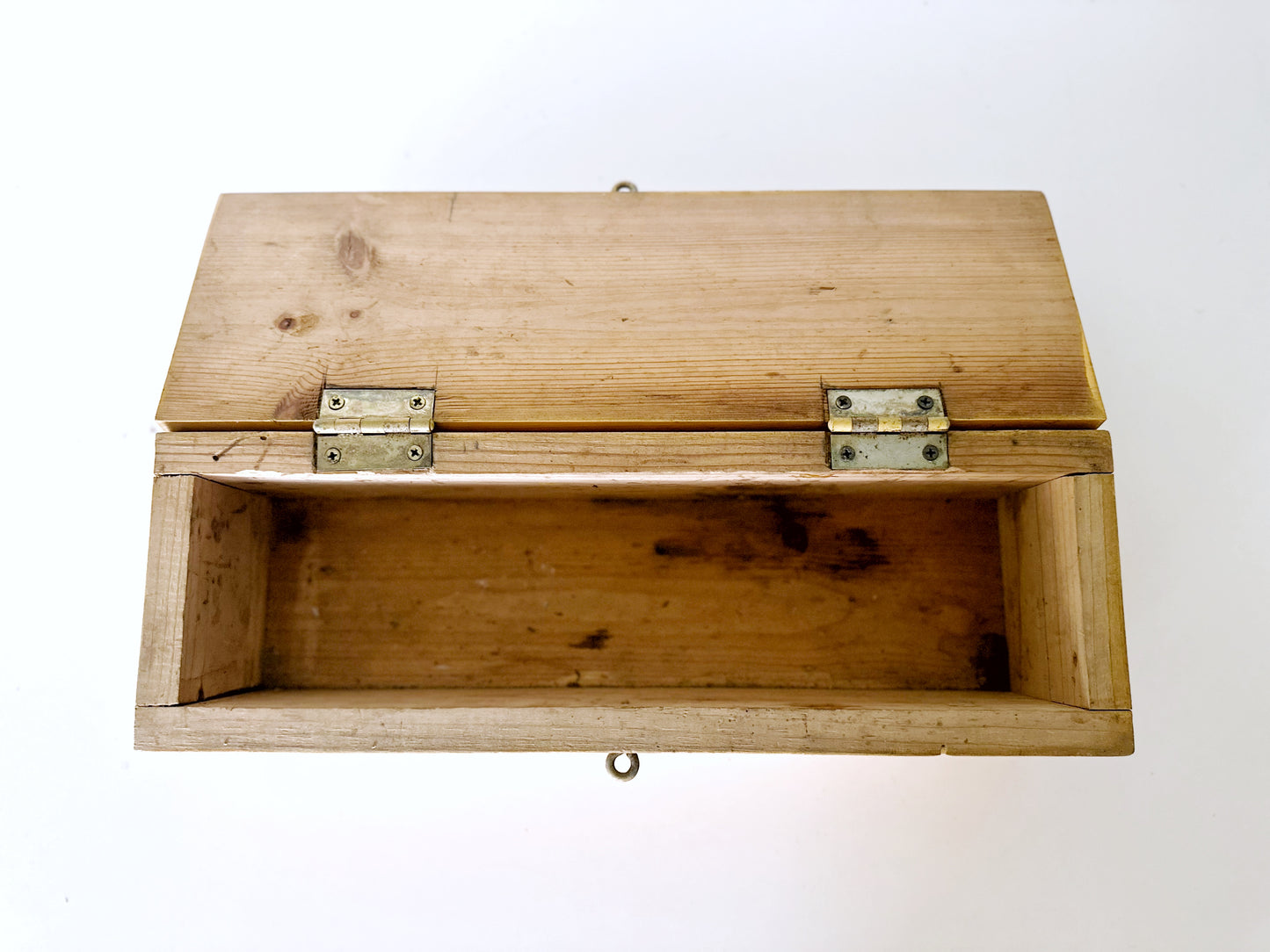 Yellow wooden box