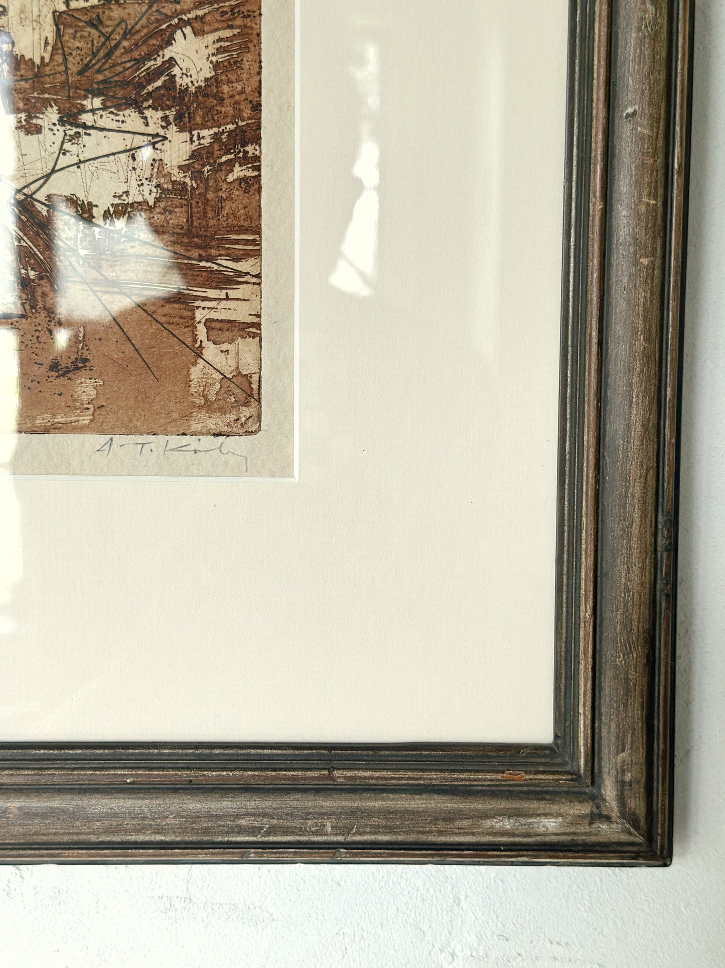 Framed Abstract Art Print