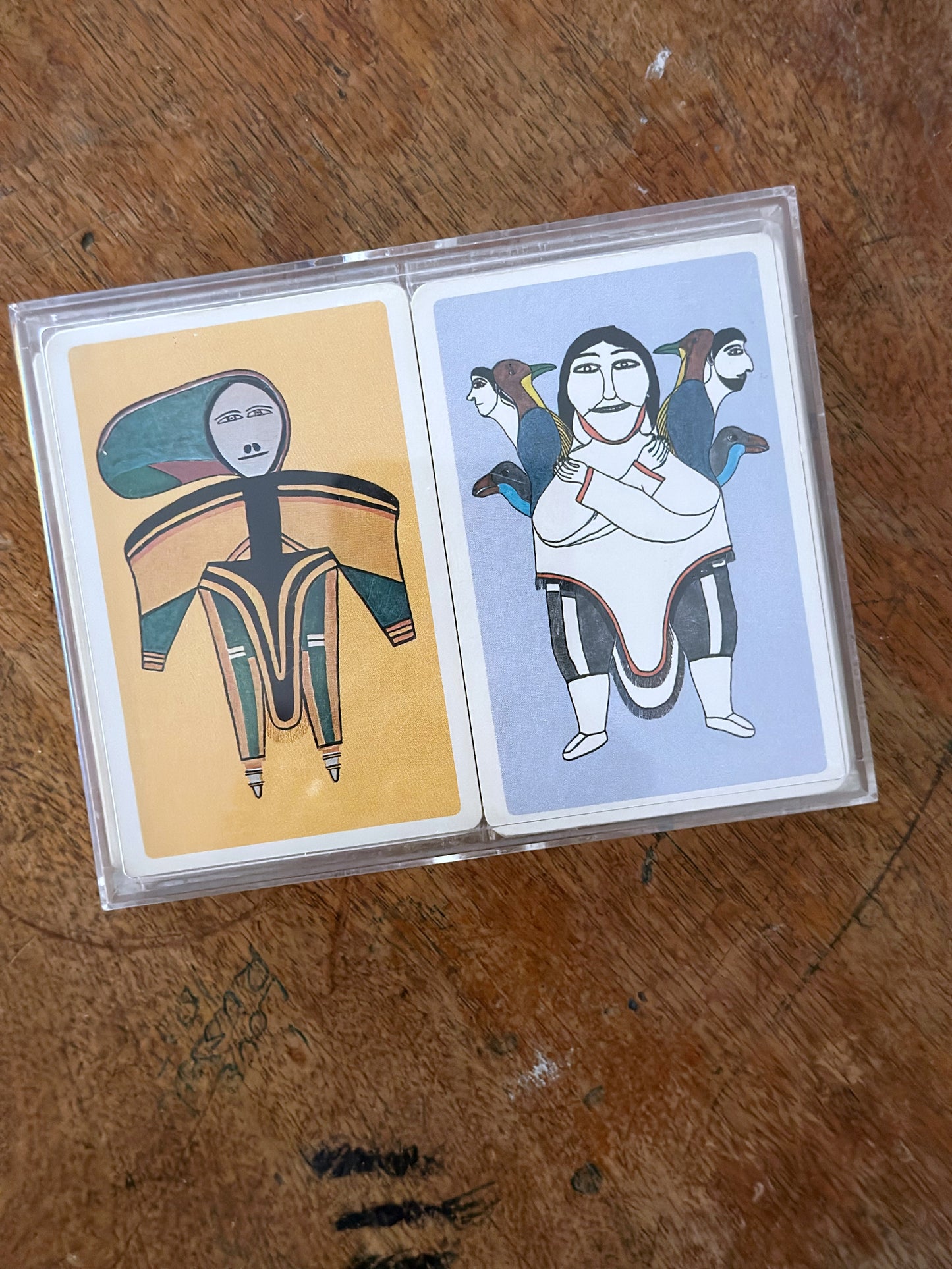 Vintage Inuit Art Playing Cards
