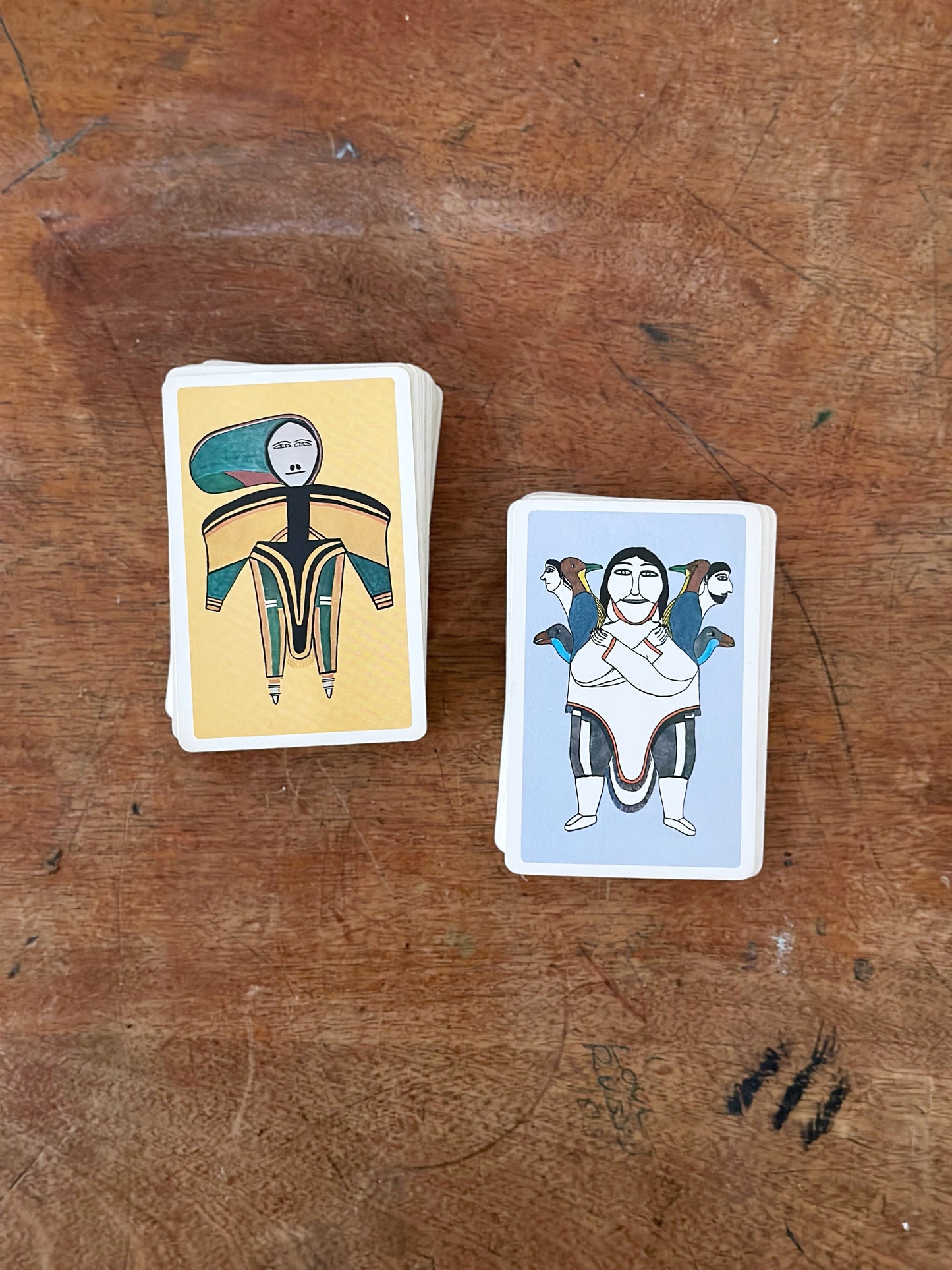 Vintage Inuit Art Playing Cards