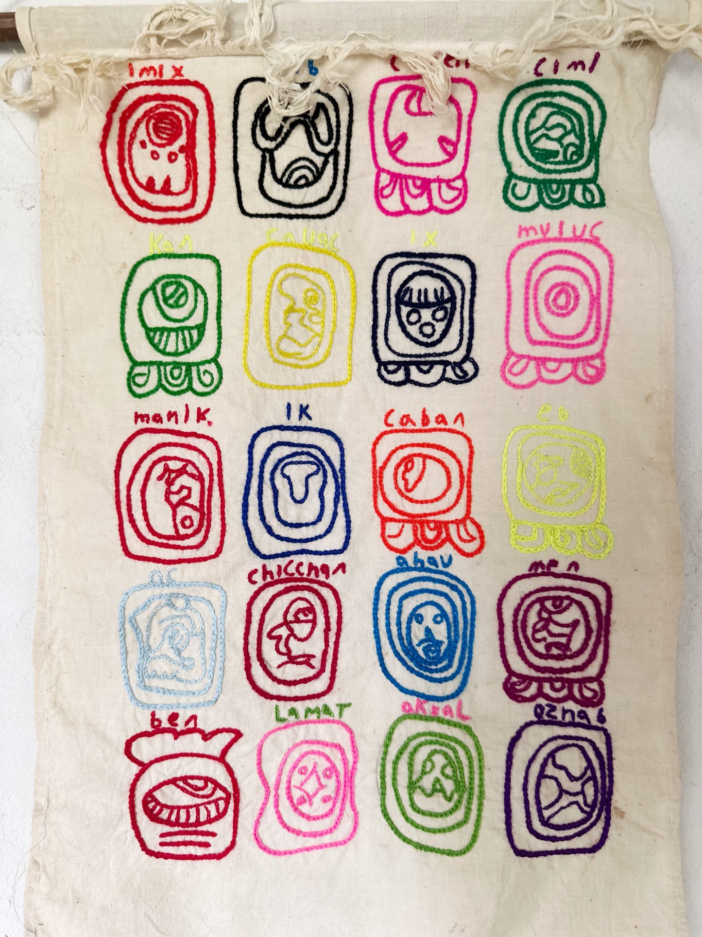 Mayan wall calendar