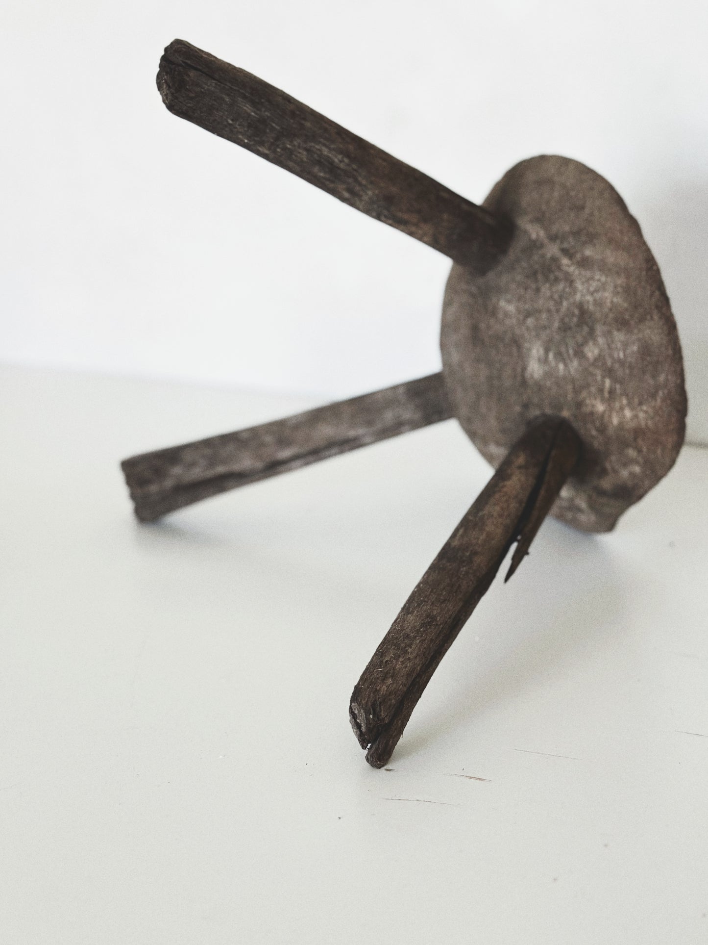 Primitive Three Legged Stool