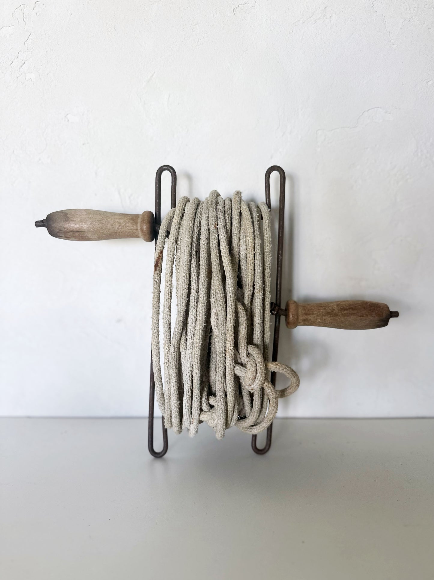 Primitive Rope Winder