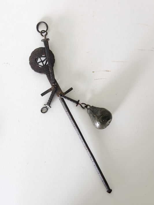 Antique Hanging Cast Iron Farm Scale