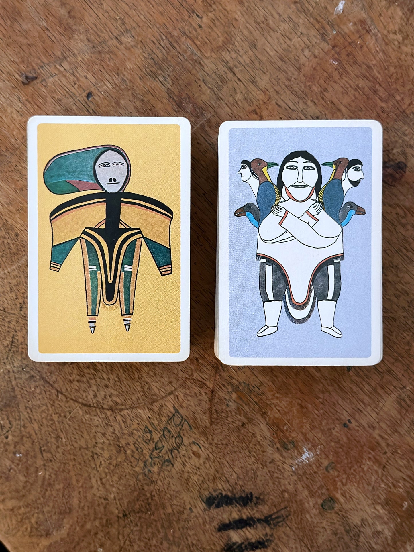 Vintage Inuit Art Playing Cards