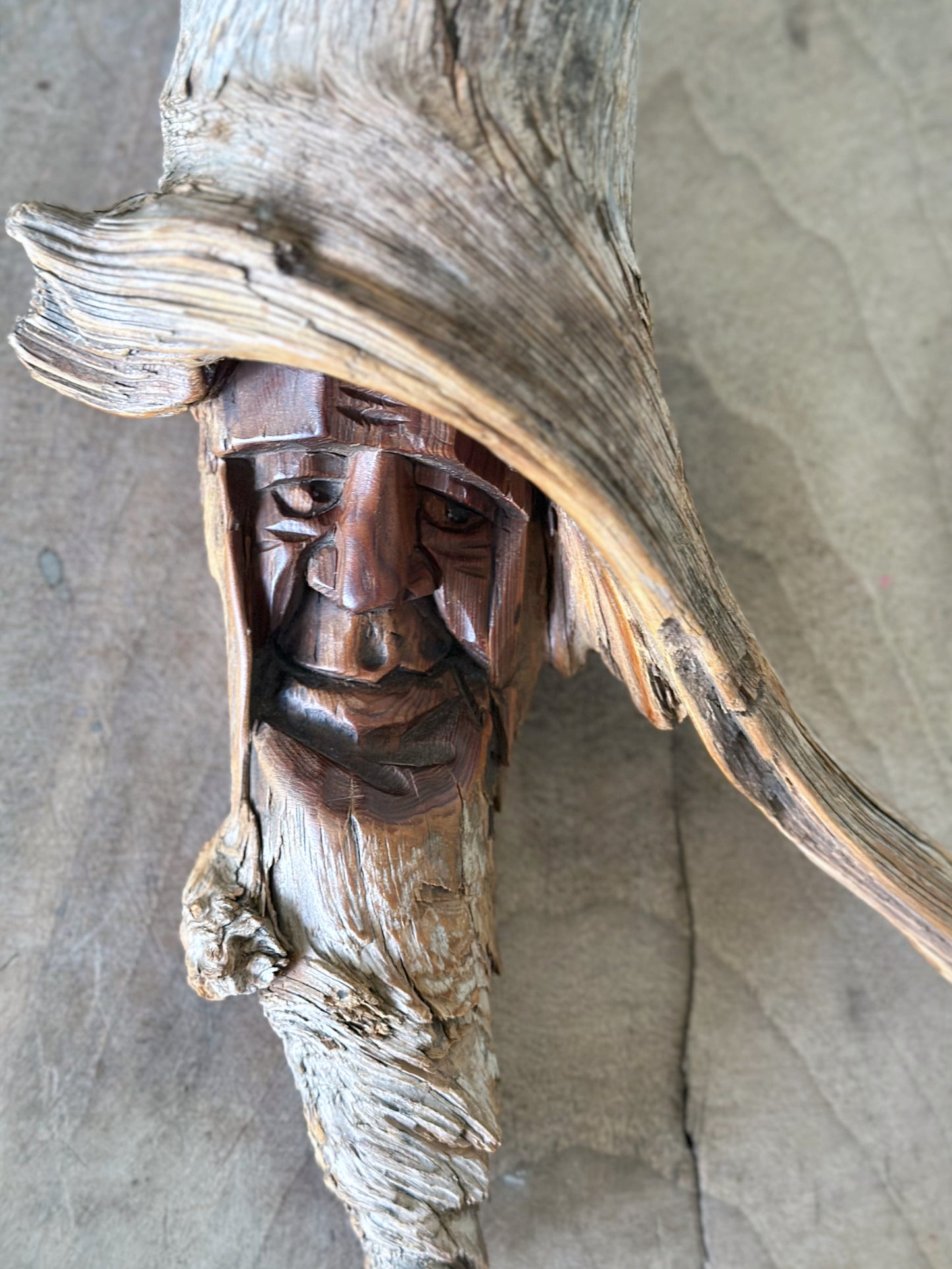 Hand Carved Wood Art