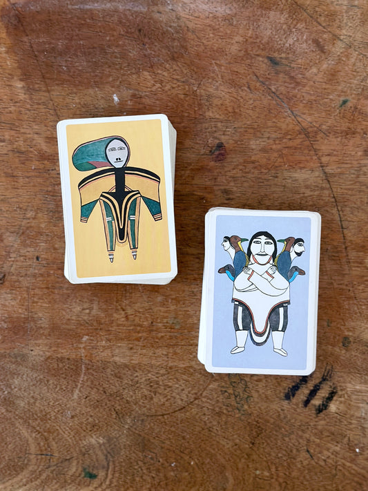 Vintage Inuit Art Playing Cards
