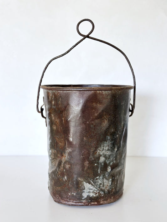Primitive Metal Bucket