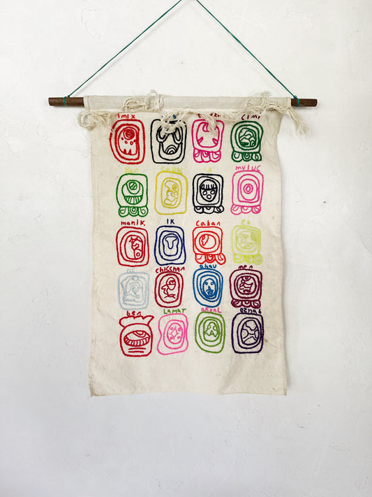 Mayan wall calendar