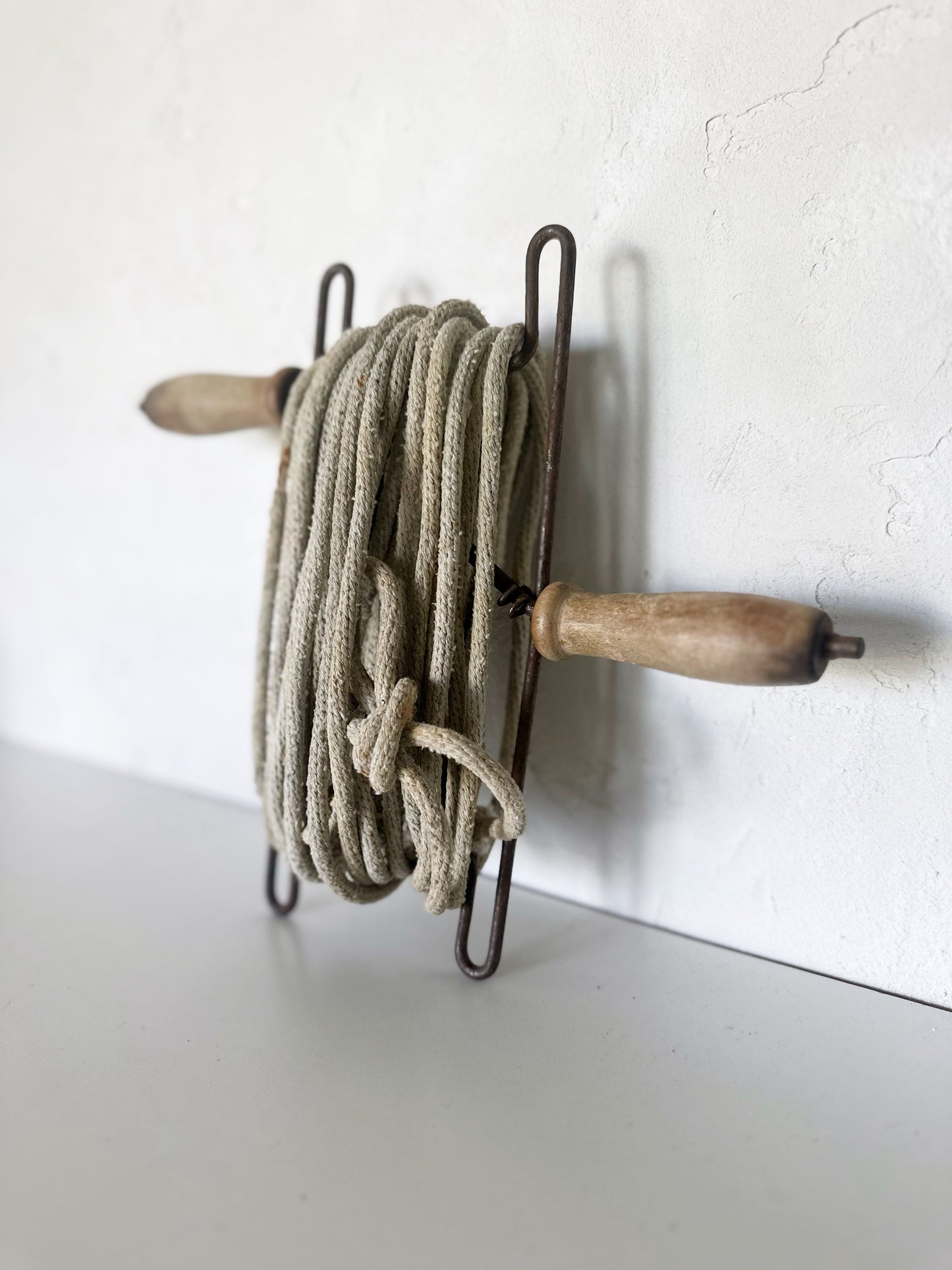 Primitive Rope Winder