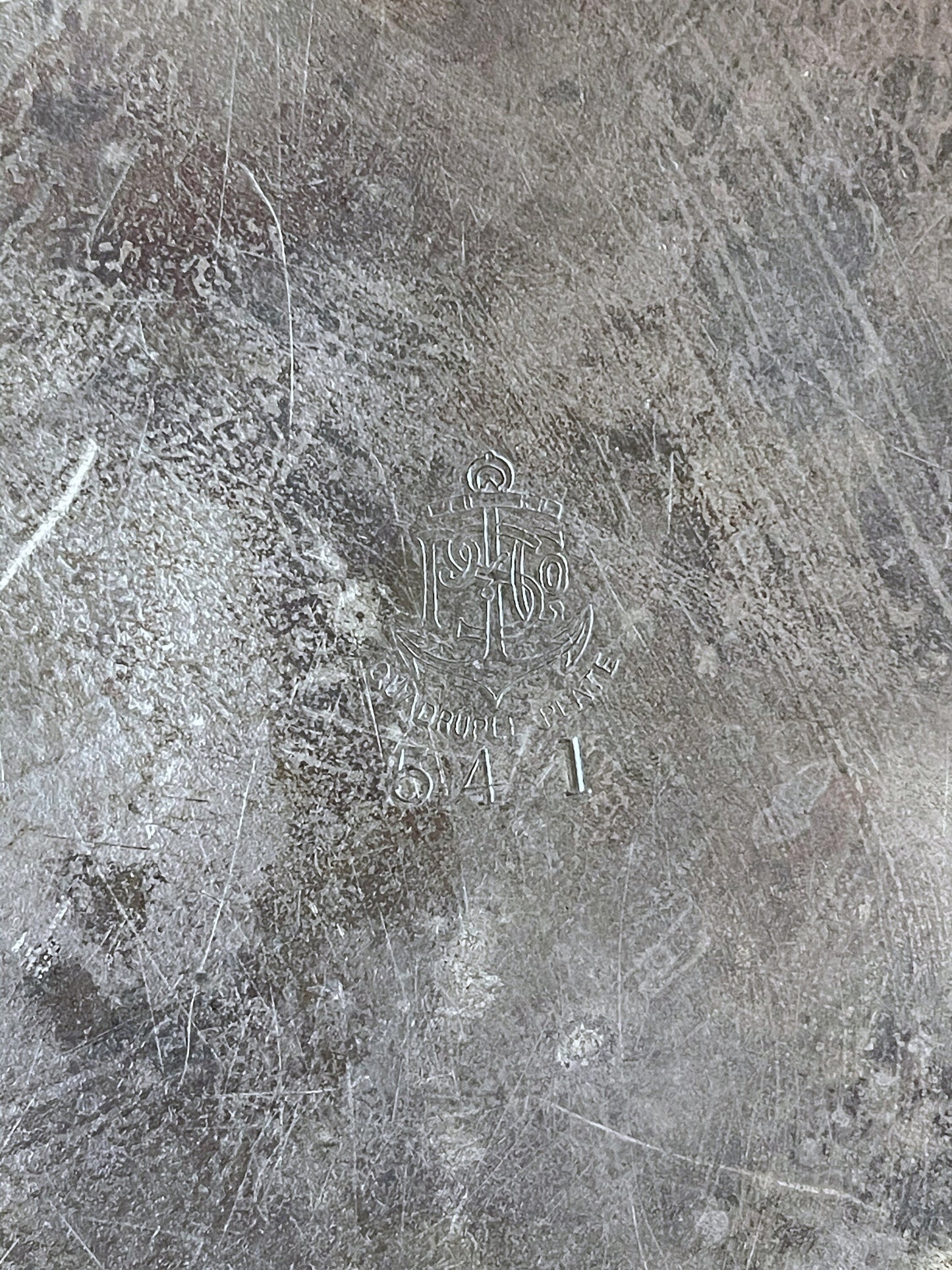 Small Silver Plate Tray